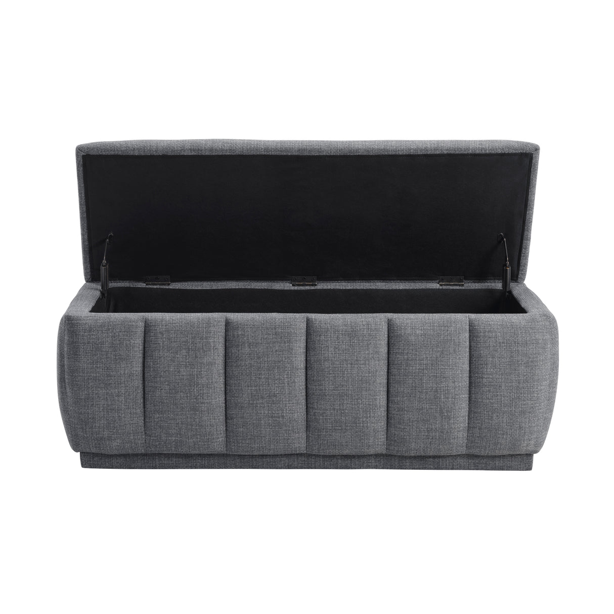 Derby Light Gray Storage Bench from Homelegance - Luna Furniture