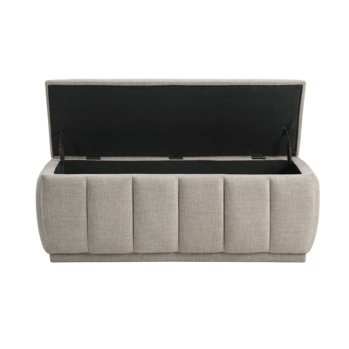 Maize Taupe Storage Bench from Homelegance - Luna Furniture