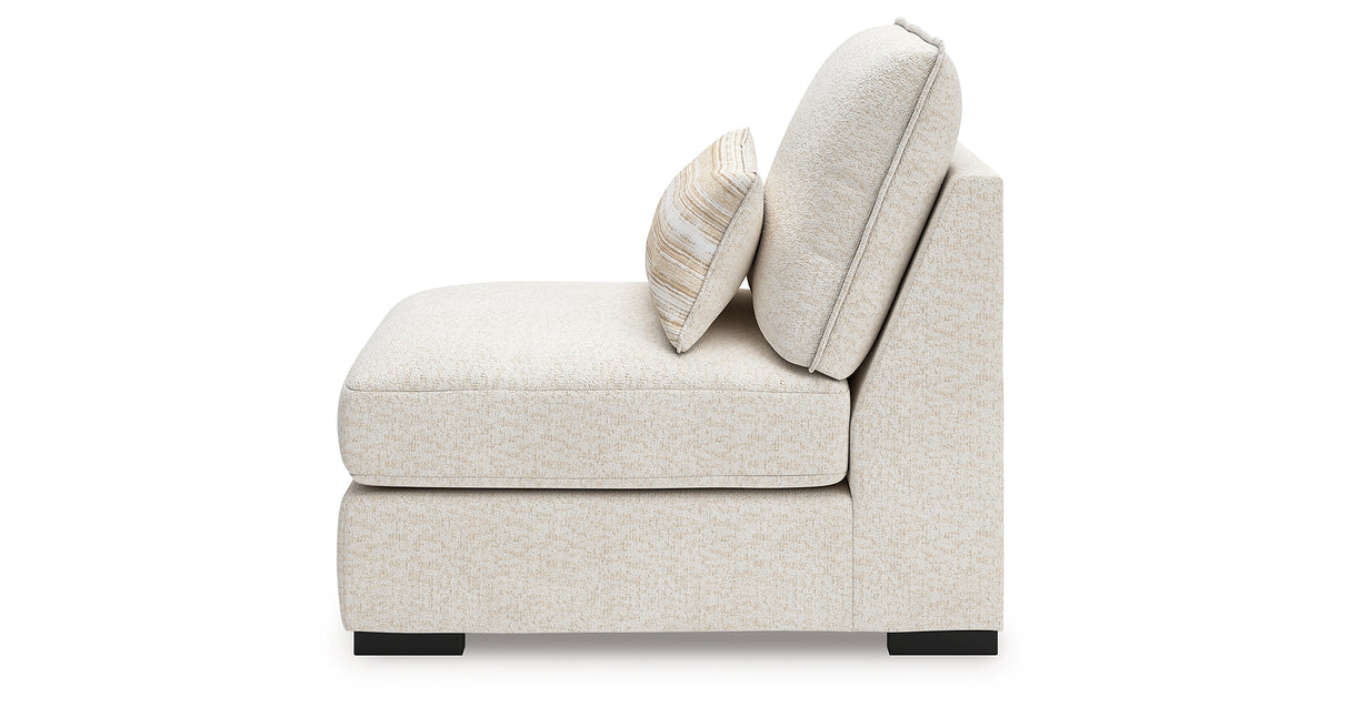 Donelson Creek Vanilla 6-Piece Modular Sectional and Ottoman from Ashley - Luna Furniture