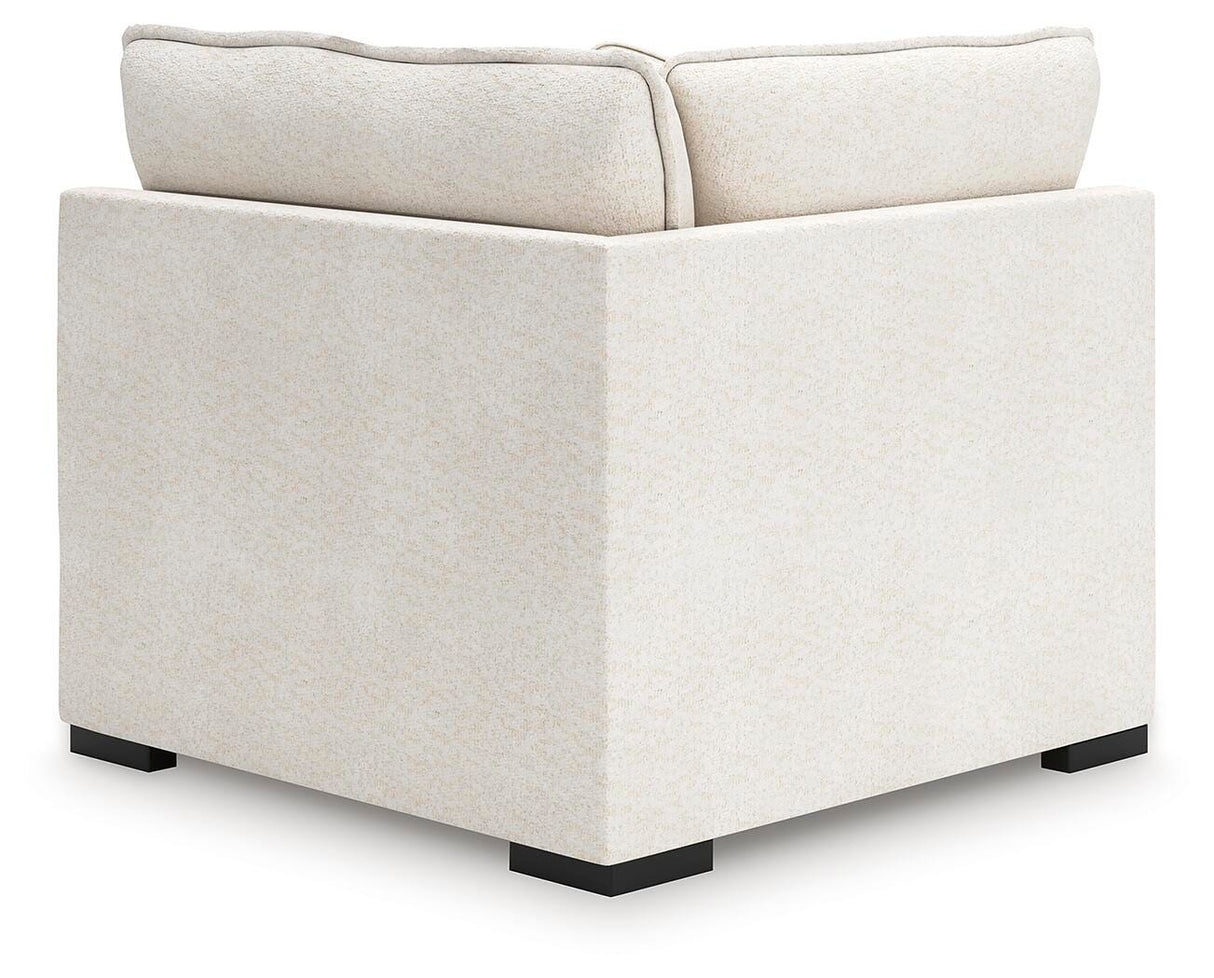 Donelson Creek Vanilla 6-Piece Modular Sectional and Ottoman from Ashley - Luna Furniture