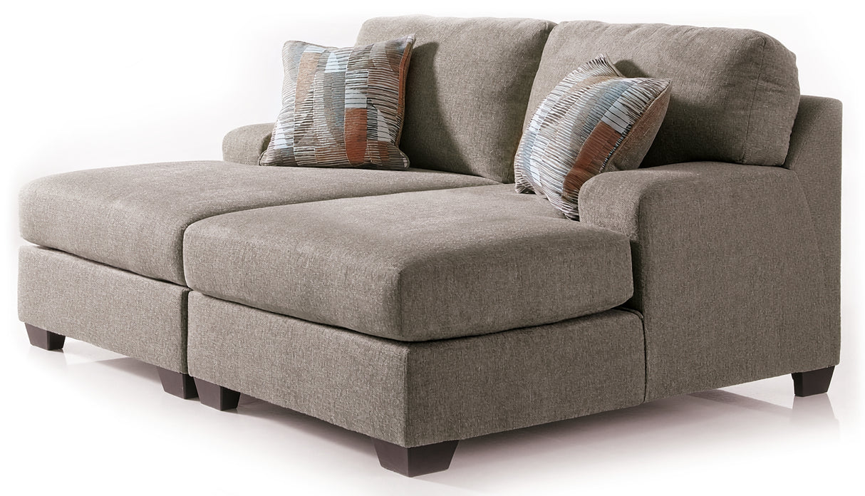 Seyler Lane Hemp 2-Piece Super Chaise from Ashley Furniture - Luna Furniture