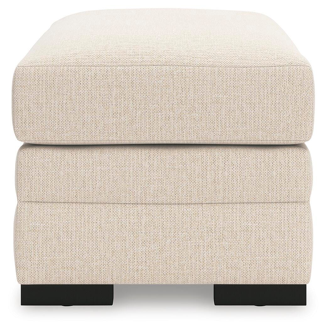 Lango Jute Chair and Ottoman from Ashley Furniture - Luna Furniture