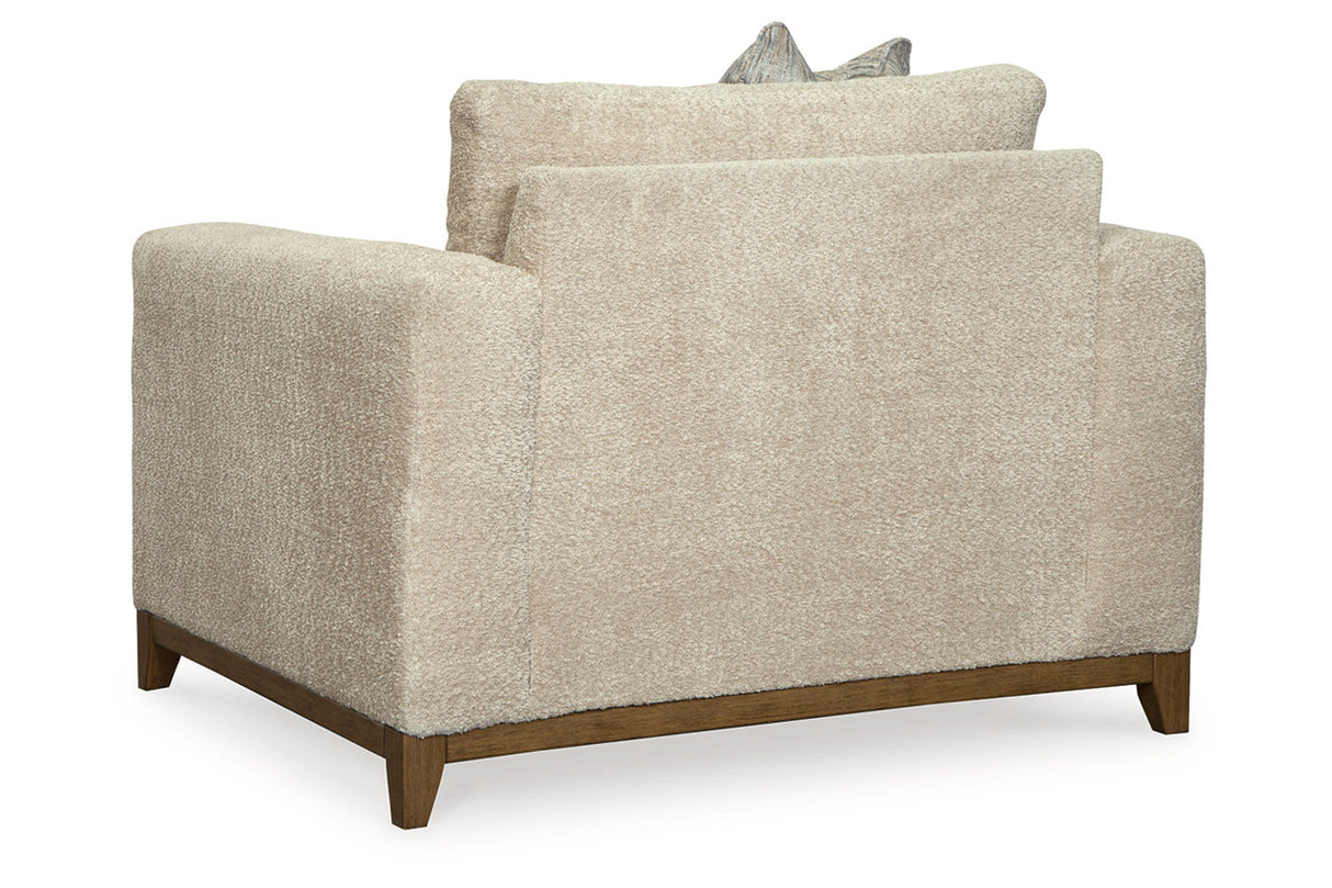 Parklynn Desert Oversized Chair and Ottoman from Ashley - Luna Furniture
