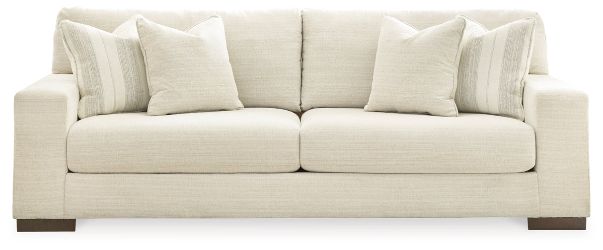 Maggie Sofa, Loveseat, Chair and Ottoman in Birch from Ashley - Luna Furniture