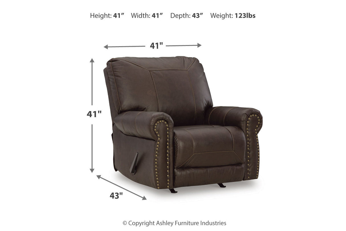 Colleton Dark Brown Sofa, Loveseat and Recliner from Ashley Furniture - Luna Furniture