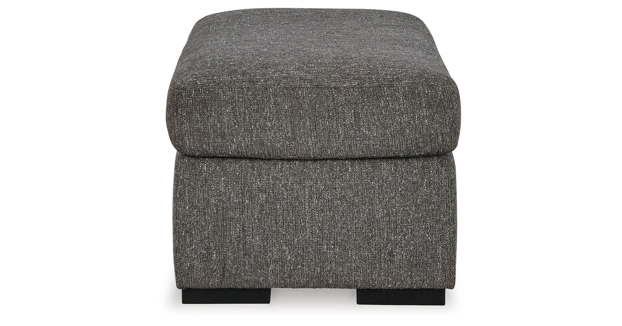 Gardiner Pewter Sofa Chaise and Ottoman from Ashley Furniture - Luna Furniture