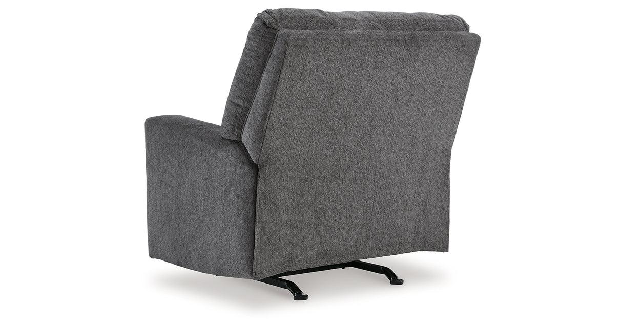 Rannis Pewter Twin Sofa Sleeper and Recliner from Ashley Furniture - Luna Furniture