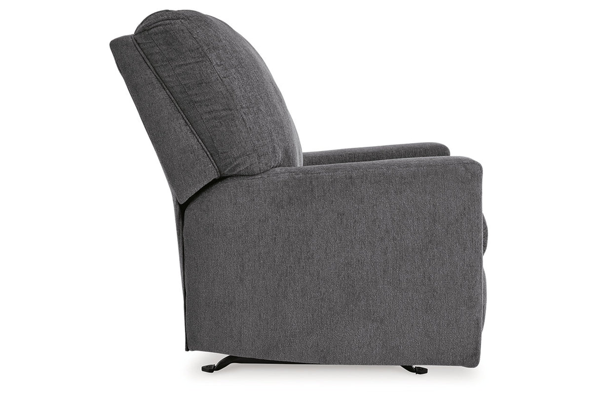 Rannis Pewter Full Sofa Sleeper and Recliner from Ashley - Luna Furniture