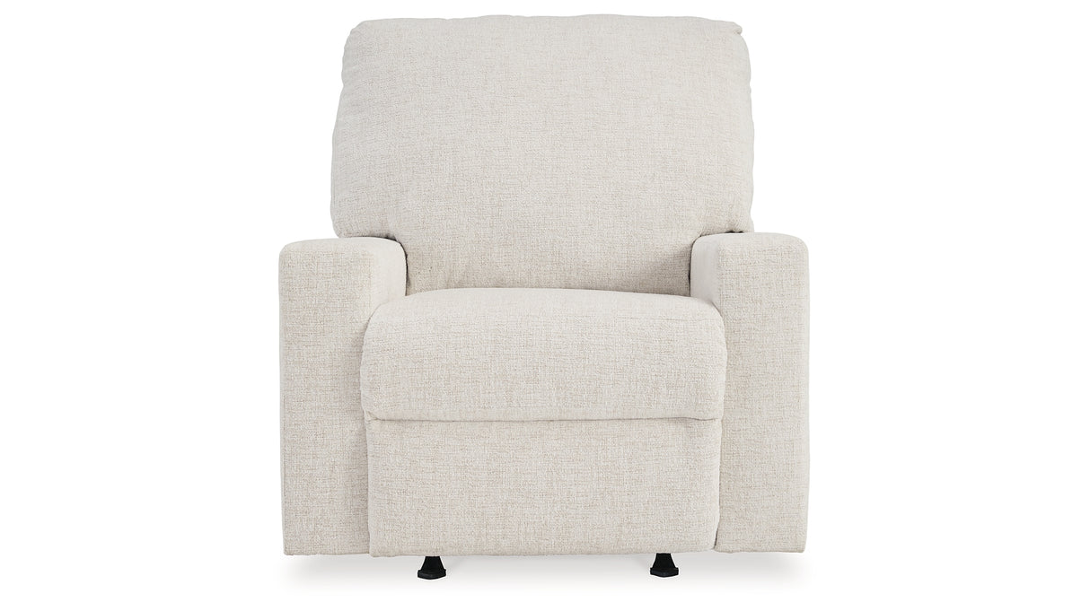 Rannis Snow Twin Sofa Sleeper and Recliner from Ashley - Luna Furniture