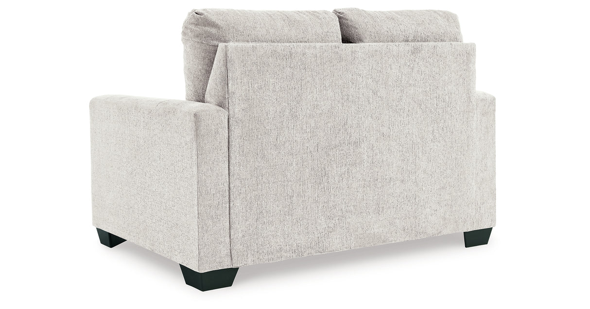 Rannis Snow Twin Sofa Sleeper and Recliner from Ashley - Luna Furniture