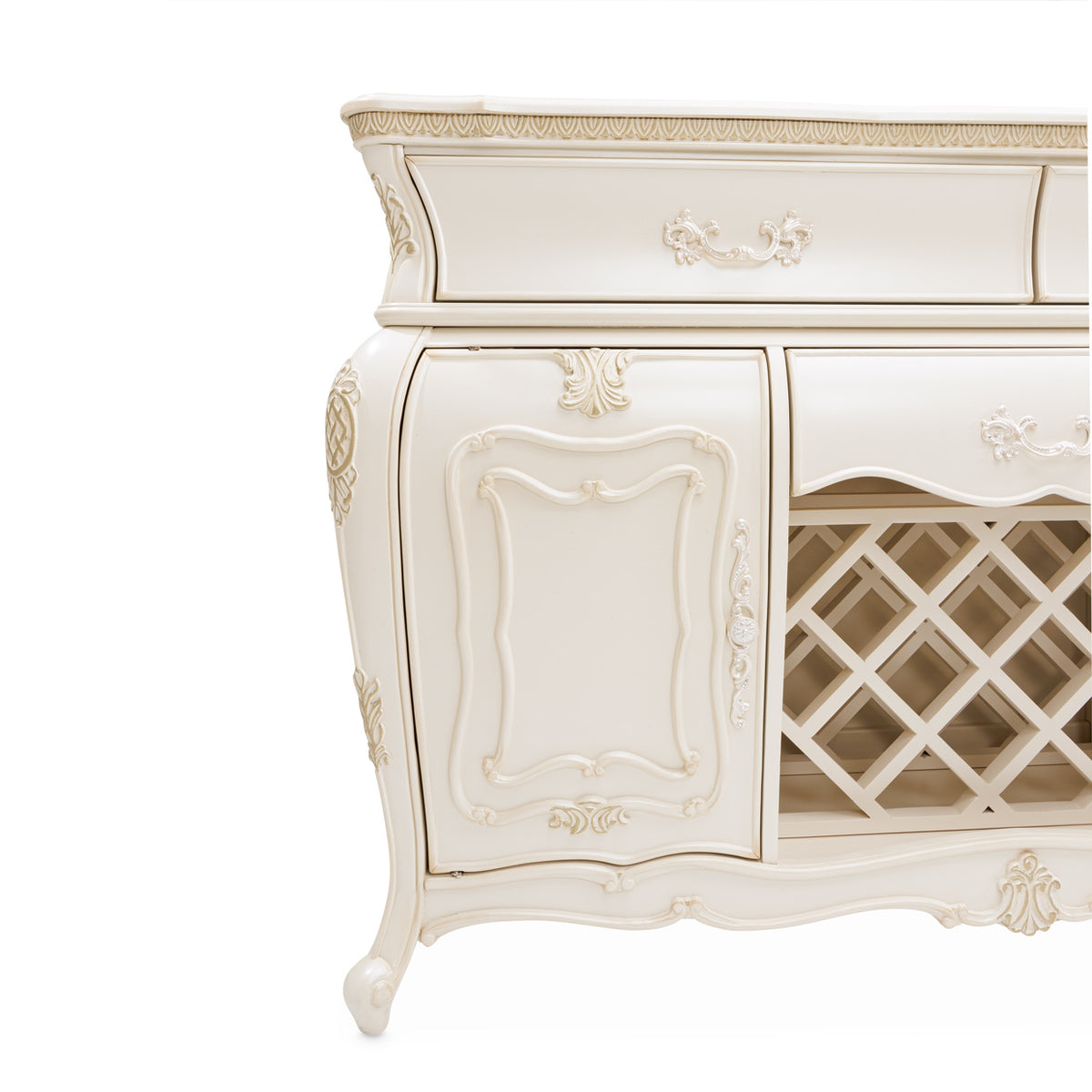 Lavelle Classic Pearl Sideboard from Michael Amini - Luna Furniture