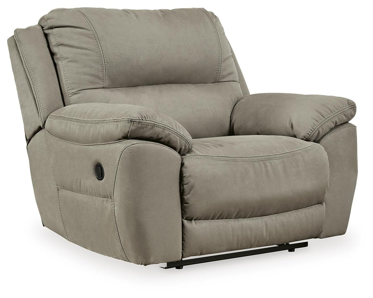 Next-Gen Gaucho Putty Power Reclining Sofa and Loveseat from Ashley Furniture - Luna Furniture