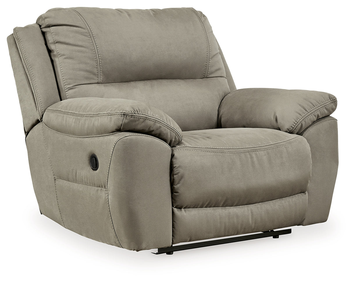 Next-Gen Gaucho Putty Power Reclining Sofa and Loveseat from Ashley - Luna Furniture