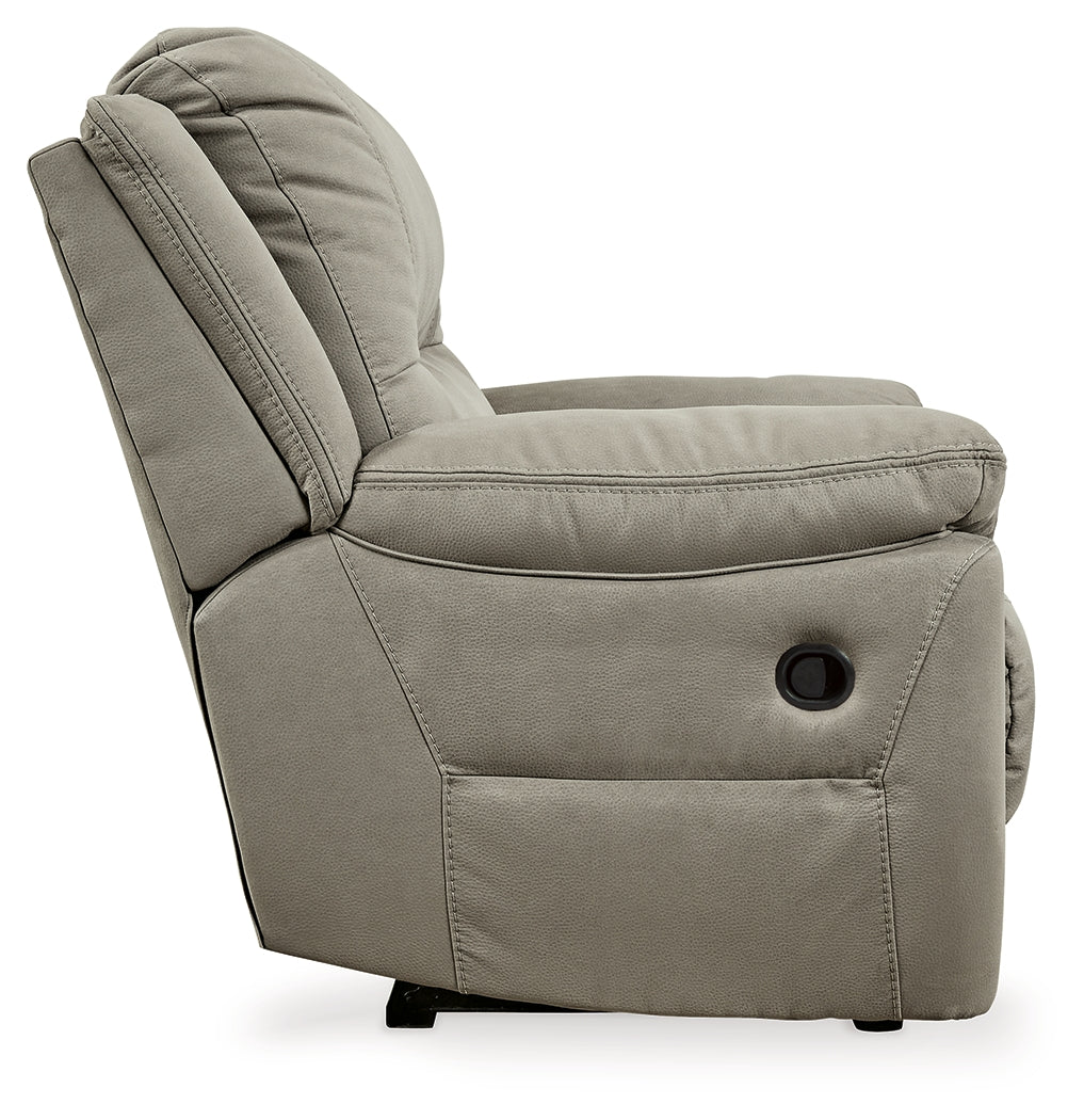 Next-Gen Gaucho Putty Power Reclining Sofa and Loveseat from Ashley Furniture - Luna Furniture