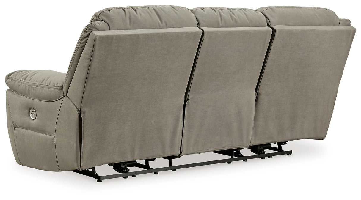 Next-Gen Gaucho Putty Power Reclining Sofa from Ashley Furniture - Luna Furniture