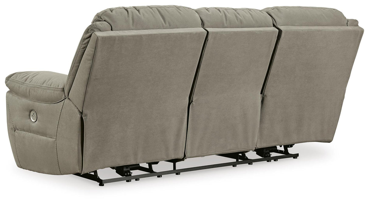 Next-Gen Gaucho Putty Power Reclining Sofa from Ashley Furniture - Luna Furniture