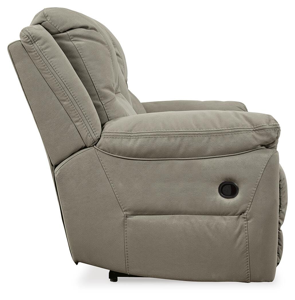 Next-Gen Gaucho Putty Power Reclining Sofa and Loveseat from Ashley Furniture - Luna Furniture