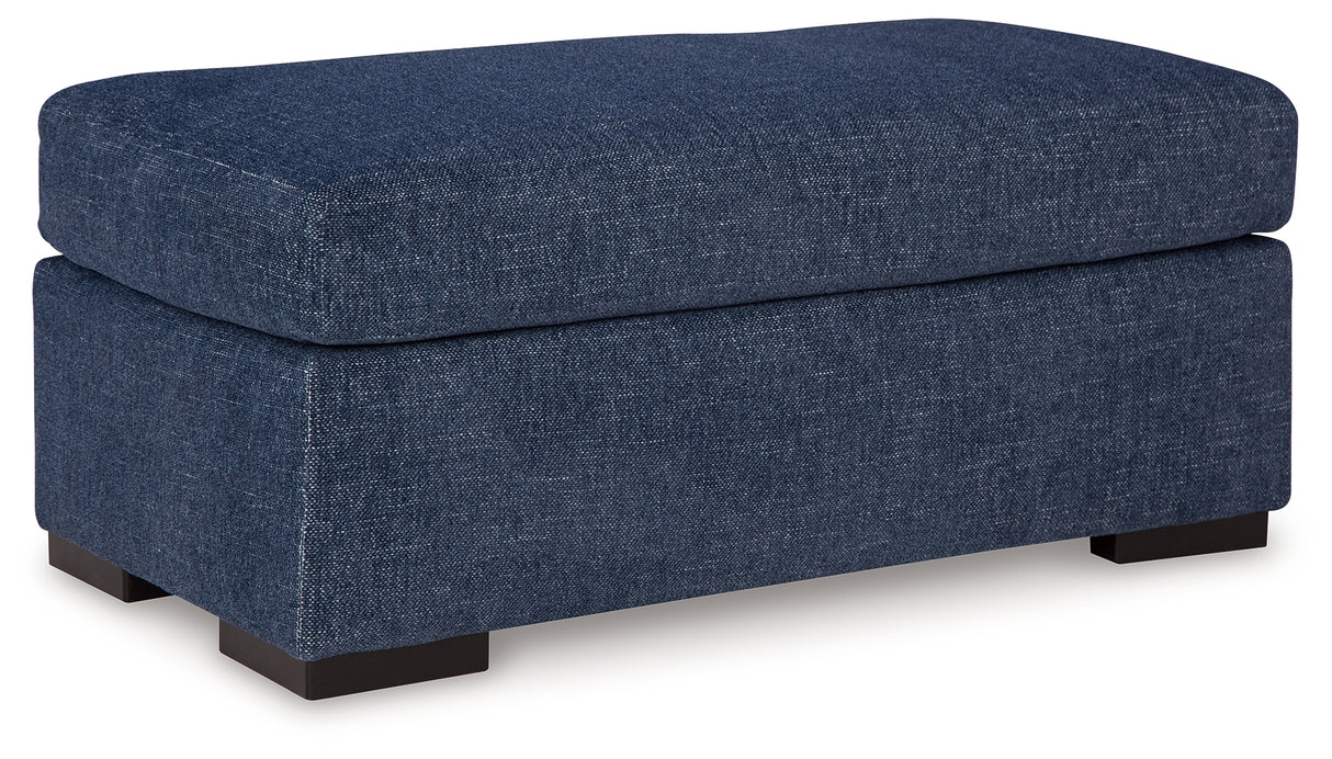 Evansley Sofa, Loveseat, Chair and Ottoman in Navy from Ashley Furniture - Luna Furniture