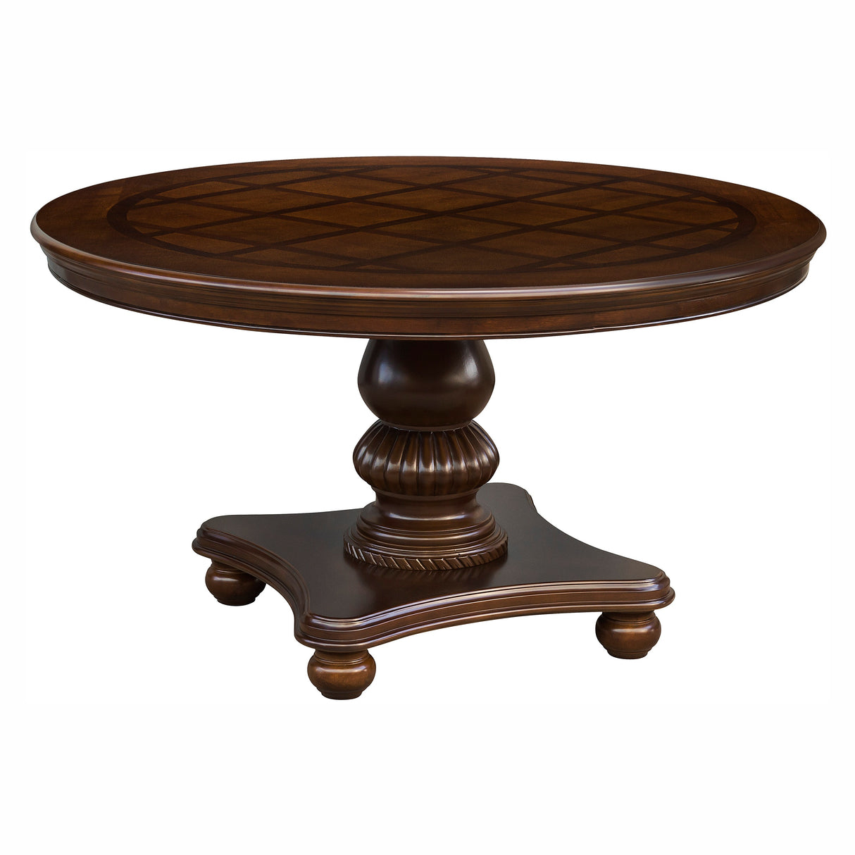 Lordsburg Brown Chery Round Dining Table from Homelegance - Luna Furniture
