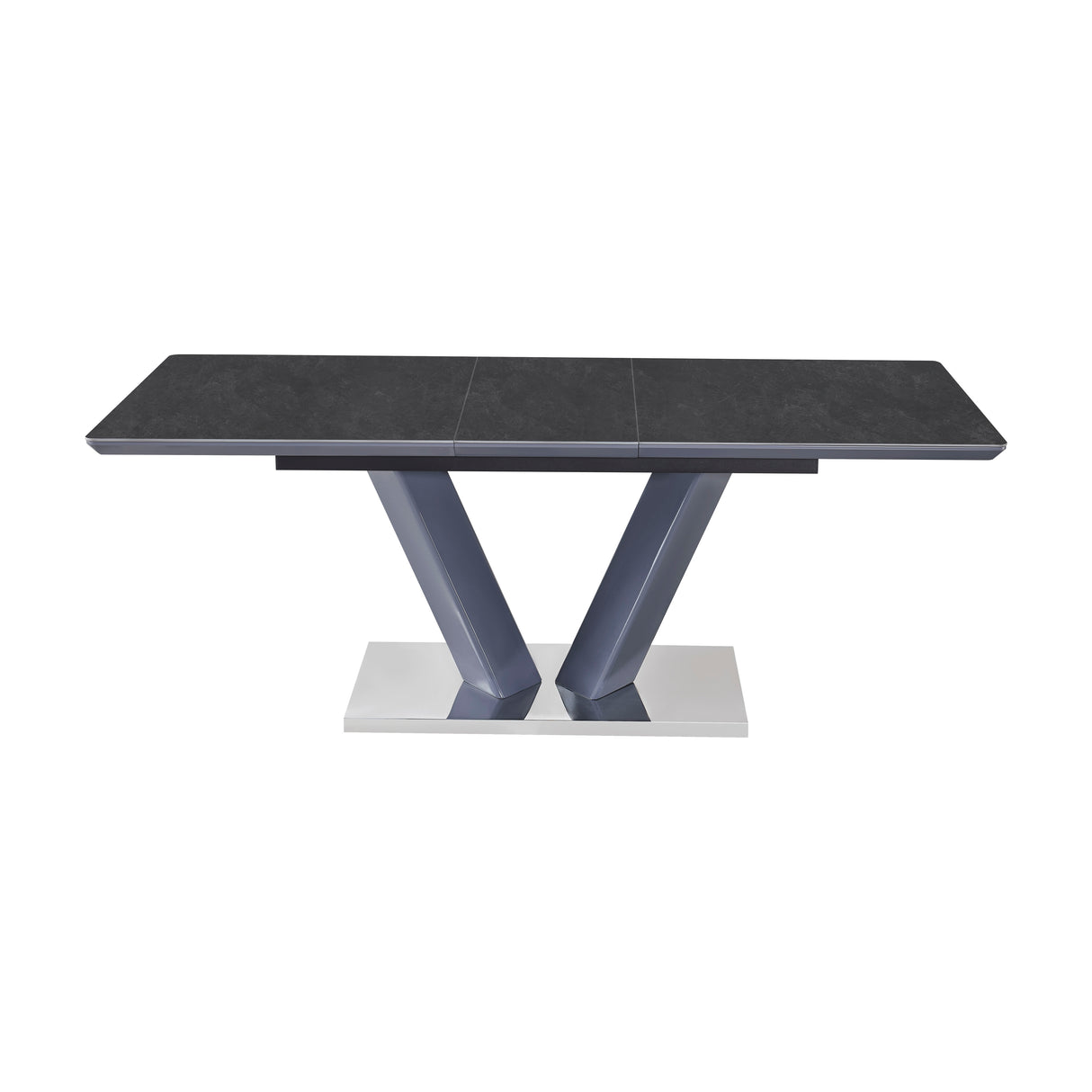 Yannis Black/Gray 5-Piece Dining Room Set