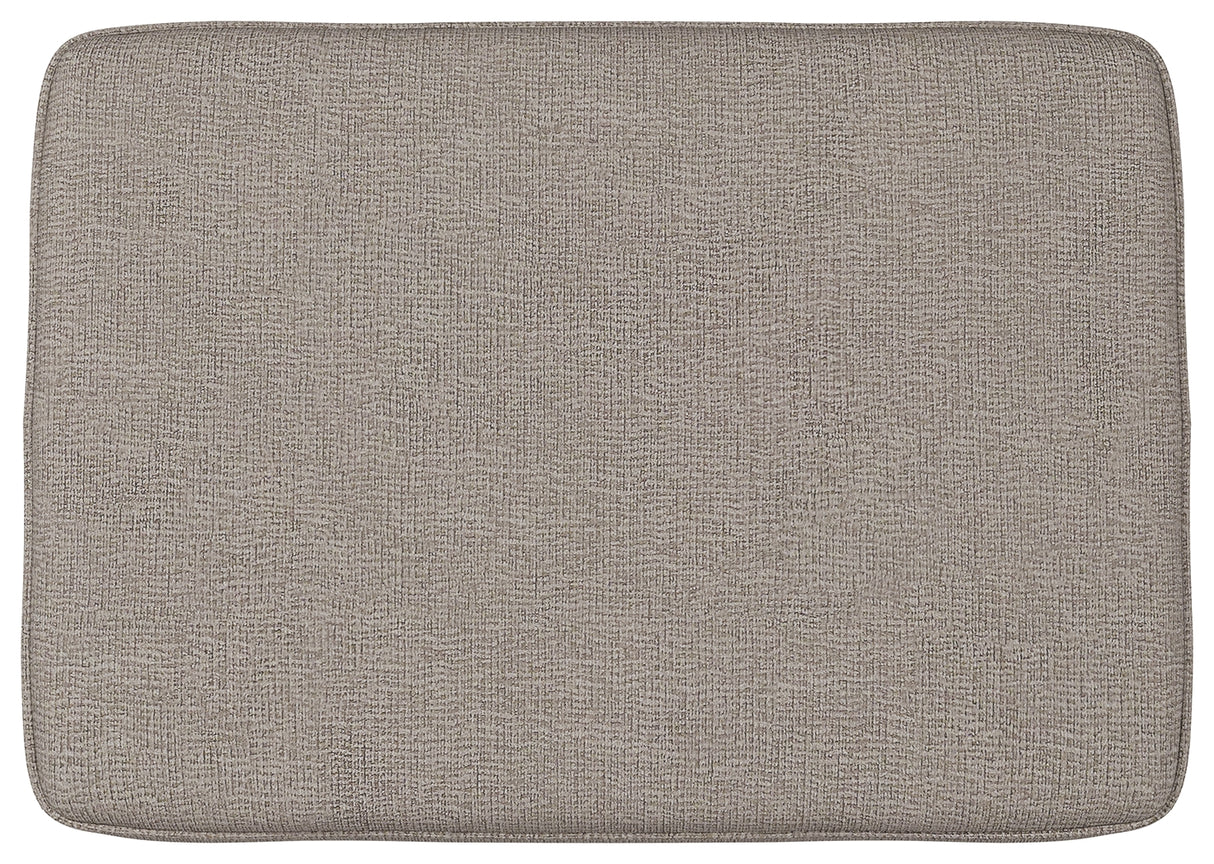 Greaves Stone Ottoman from Ashley - Luna Furniture