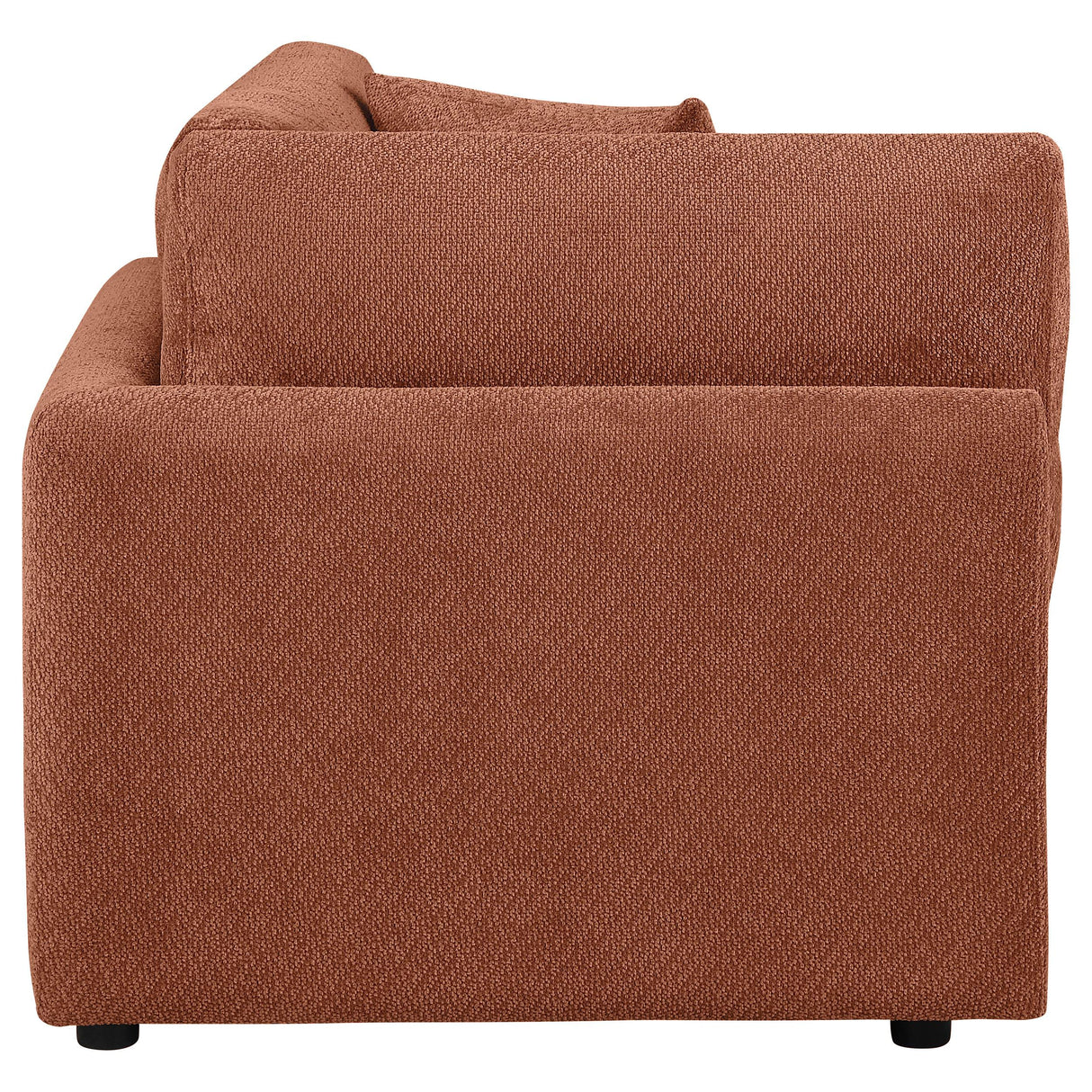 Elysia Coral Chenille Upholstered Modular Corner Chair from Coaster - Luna Furniture