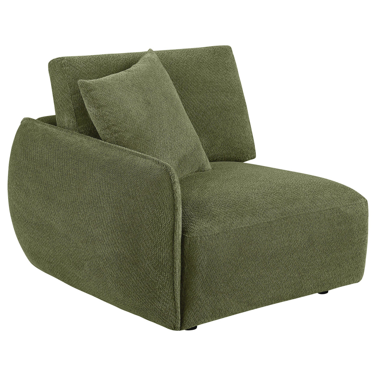 Elysia Green 5-piece Chenille Upholstered Modular Sectional Sofa from Coaster - Luna Furniture