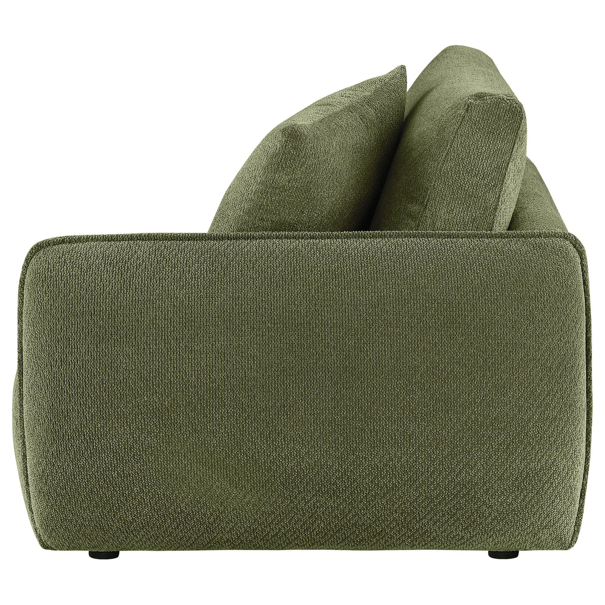 Elysia Green Chenille Upholstered Modular RAF Chair from Coaster - Luna Furniture