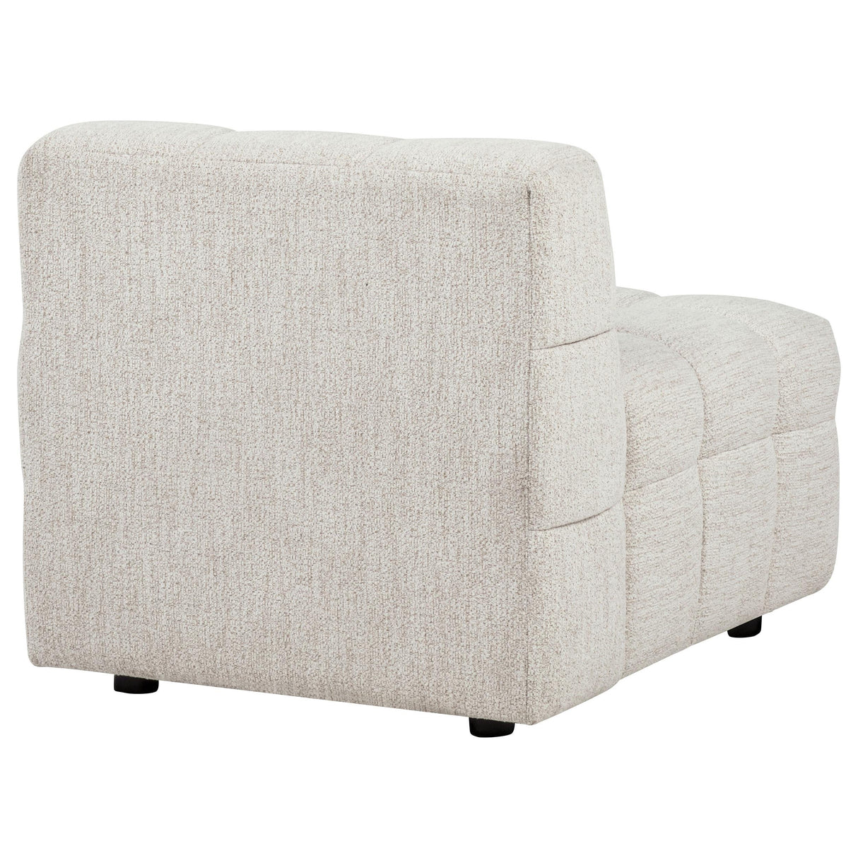 Amara Upholstered Armless Chair from Coaster - Luna Furniture