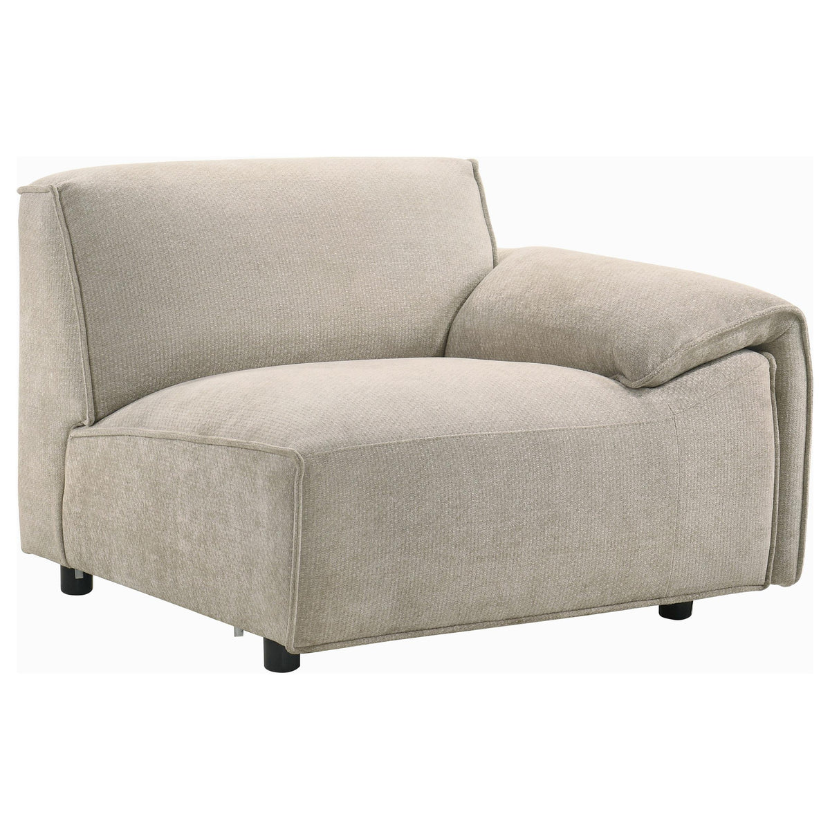 Crane Beige Modular RAF Chair from Coaster - Luna Furniture