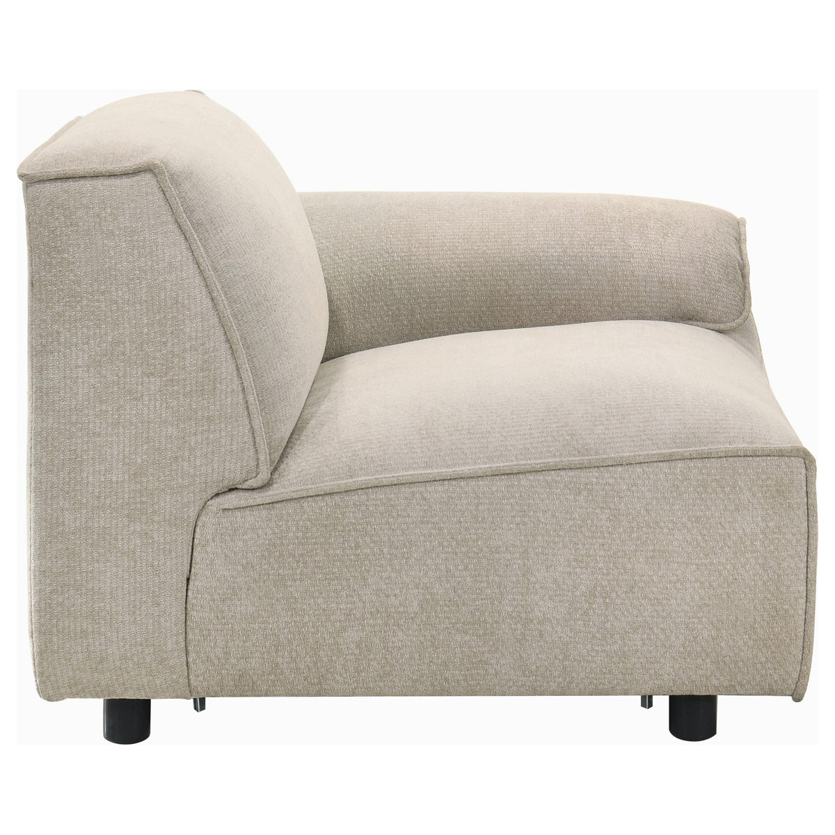 Crane Beige Modular RAF Chair from Coaster - Luna Furniture