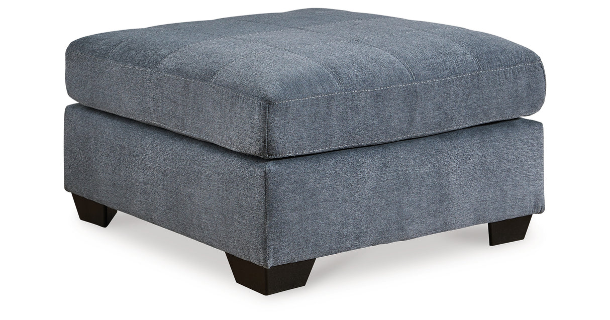 Marleton Denim 2-Piece Sectional with Ottoman from Ashley Furniture - Luna Furniture