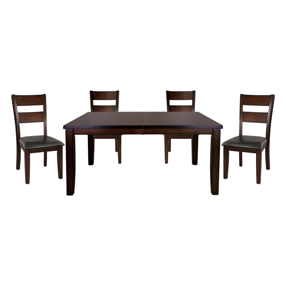 Mantello Cherry 78" 6-Piece Extendable Dining Set with Bench from Homelegance - Luna Furniture