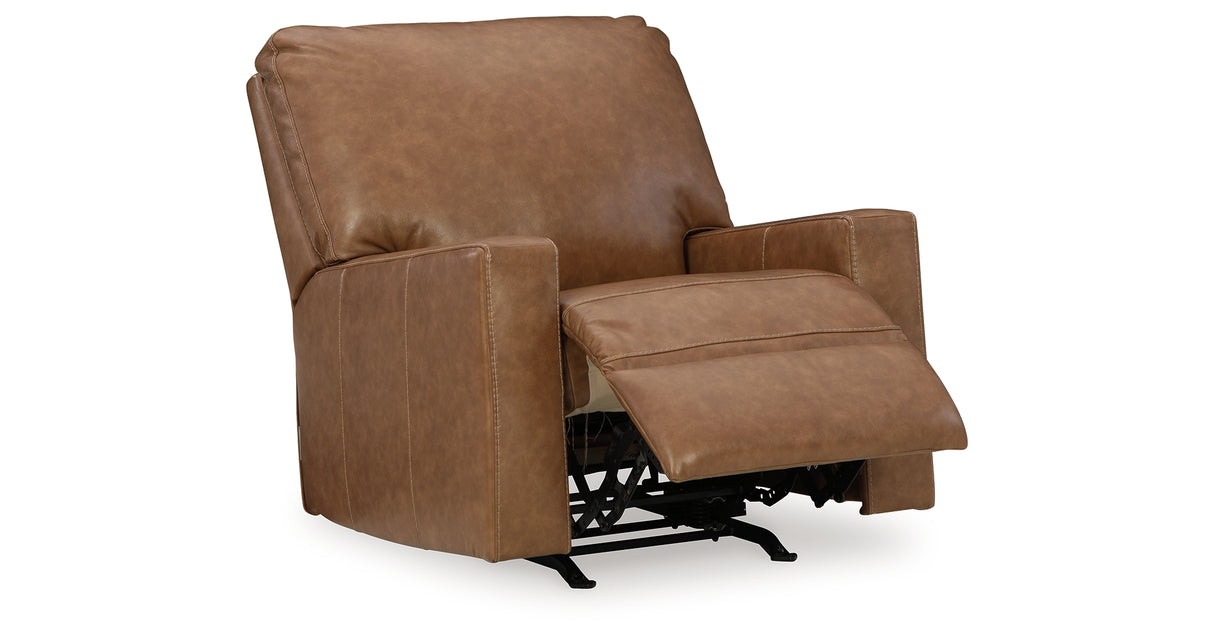 Bolsena Sofa, Loveseat and Recliner in Caramel from Ashley Furniture - Luna Furniture
