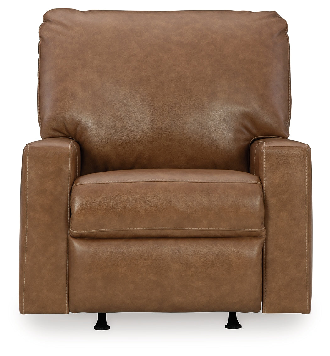 Bolsena Caramel Sofa, Loveseat and Recliner from Ashley - Luna Furniture