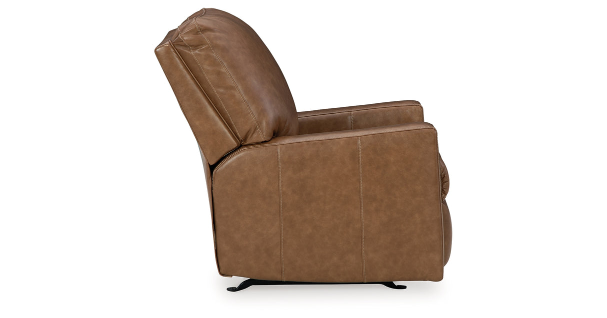 Bolsena Sofa, Loveseat and Recliner in Caramel from Ashley Furniture - Luna Furniture