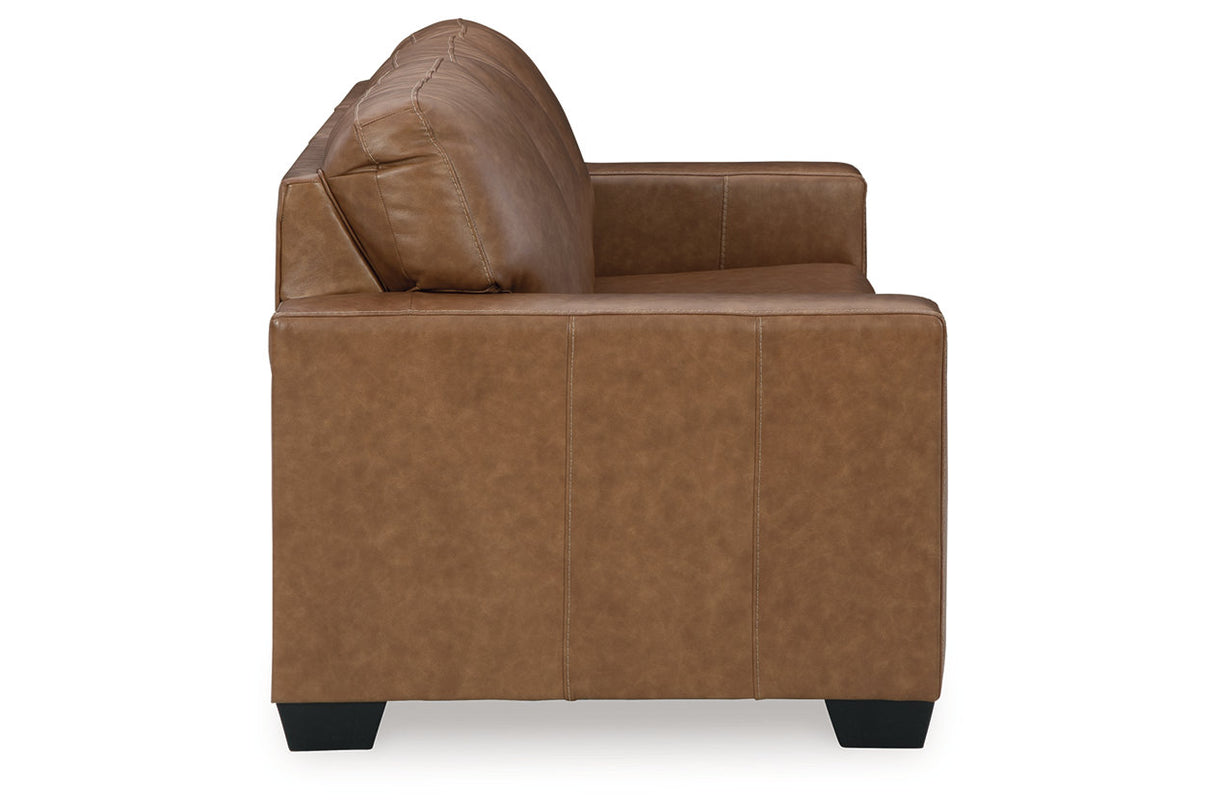 Bolsena Caramel Sofa, Loveseat and Recliner from Ashley - Luna Furniture