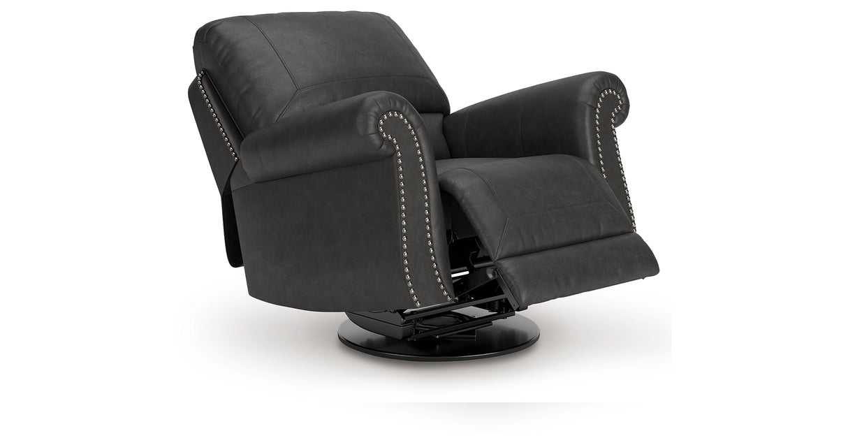 Chasemore Black Sofa and Recliner from Ashley - Luna Furniture