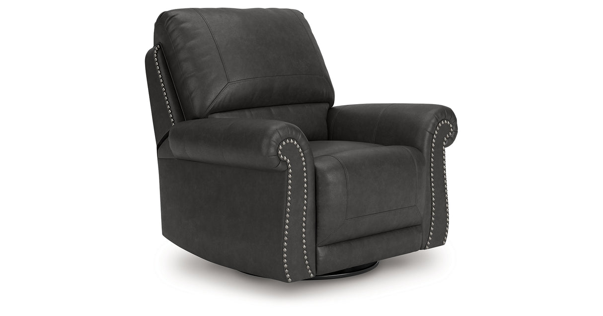 Chasemore Black Sofa and Recliner from Ashley - Luna Furniture
