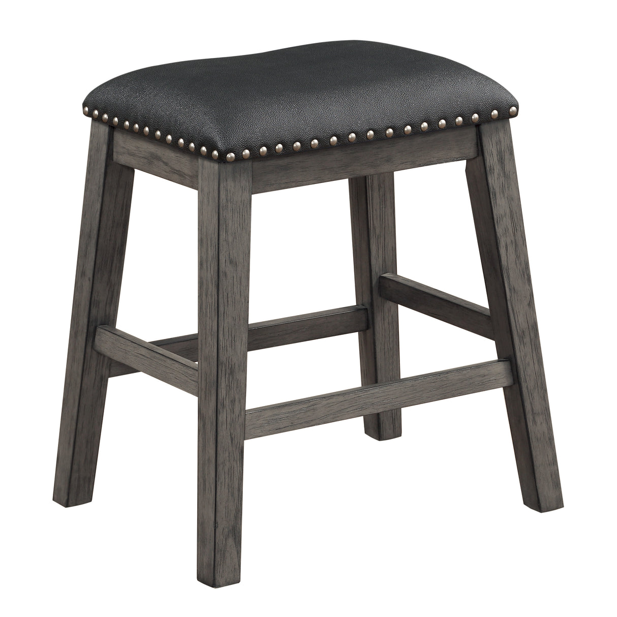 Timbre Gray 5-Piece Counter Height Set from Homelegance - Luna Furniture