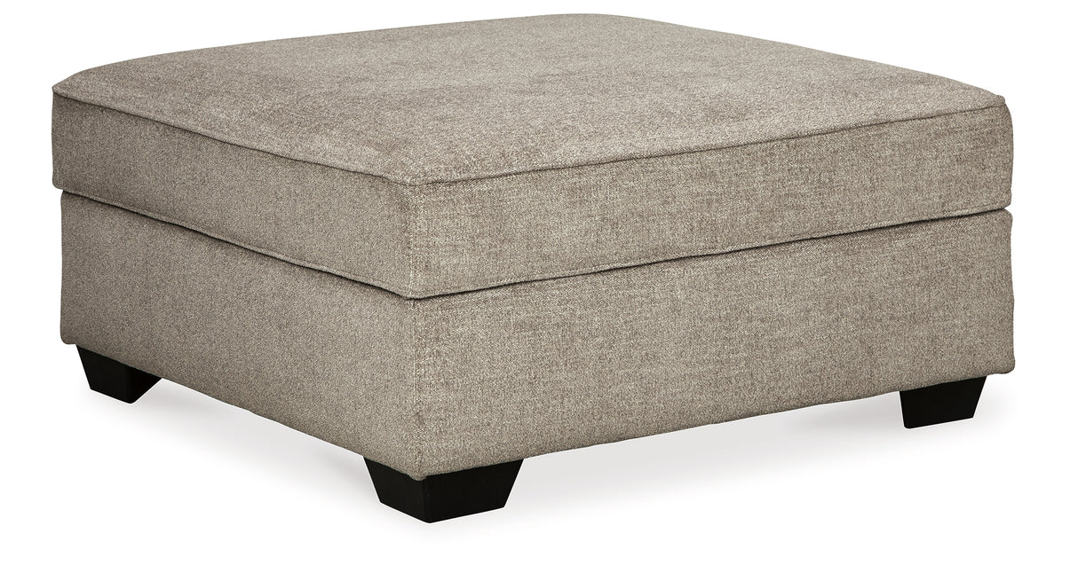 Bovarian Stone 3-Piece Sectional with Ottoman from Ashley Furniture - Luna Furniture