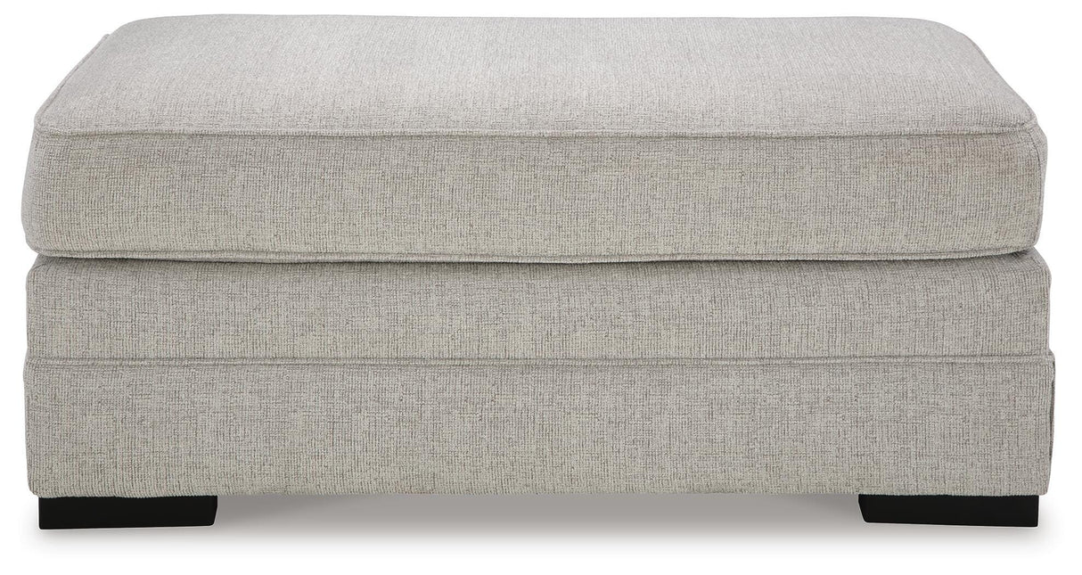 Eastonbridge Shadow Sofa Chaise and Ottoman