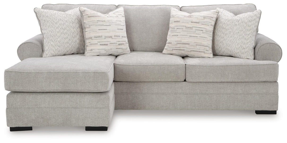 Eastonbridge Shadow Sofa Chaise and Ottoman