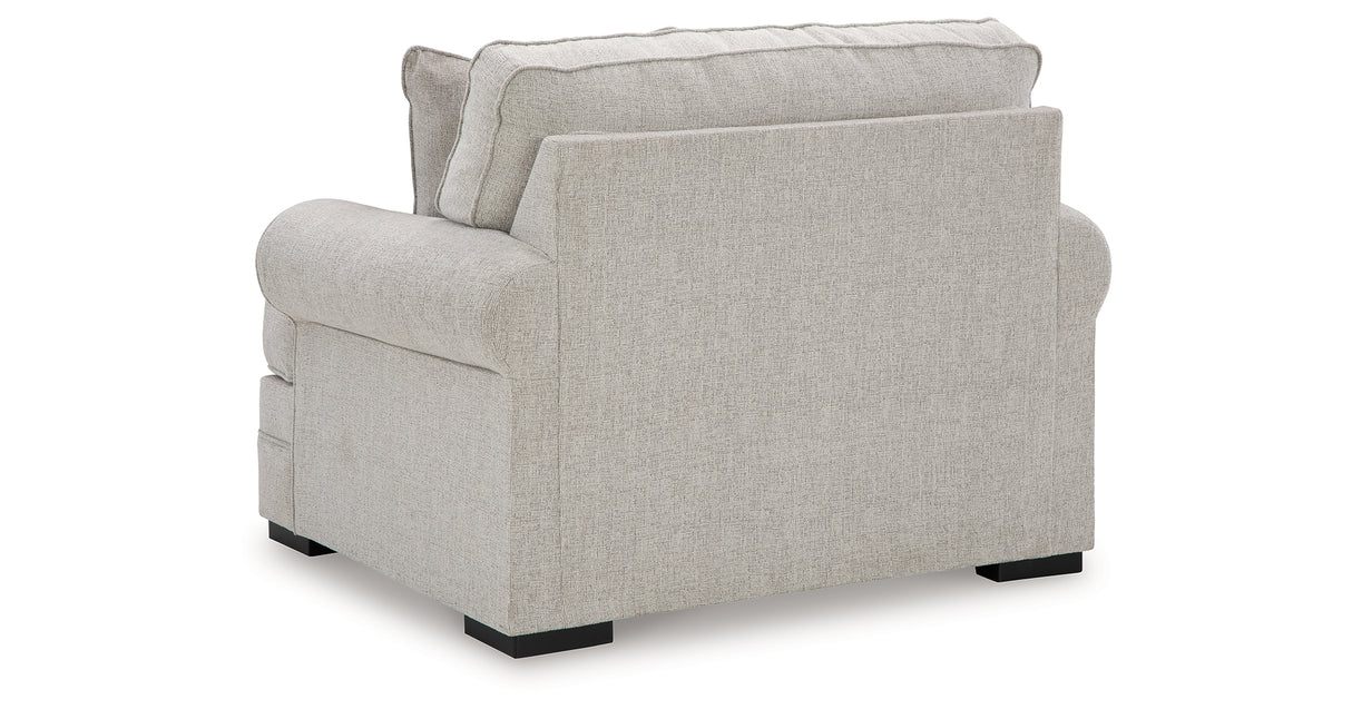 Eastonbridge Sofa Chaise, Chair, and Ottoman in Shadow from Ashley Furniture - Luna Furniture