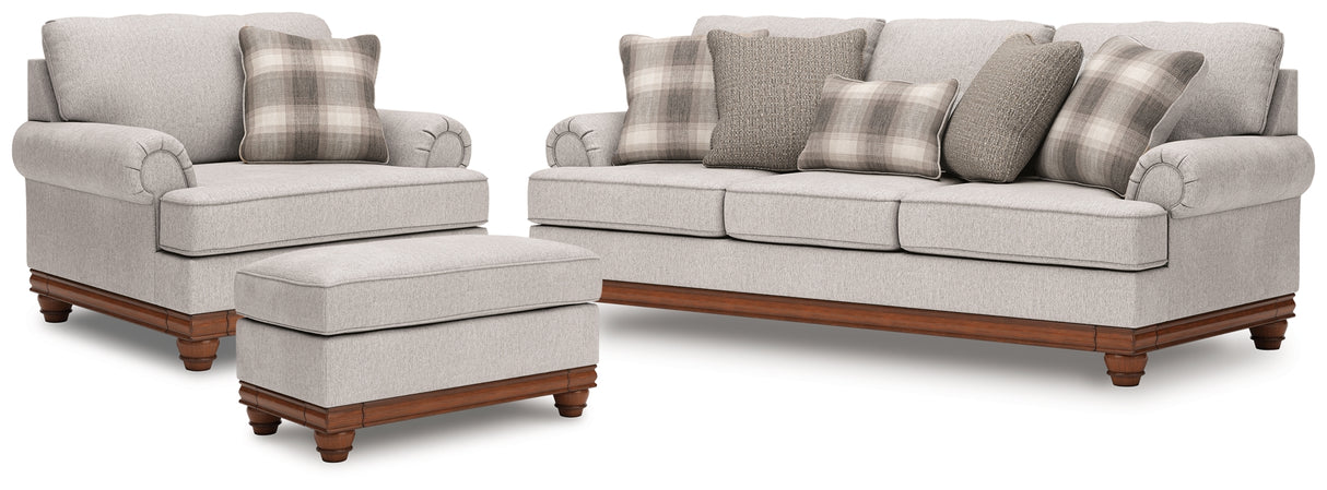 Clearbrooke Sofa, Oversized Chair and Ottoman from Ashley - Luna Furniture
