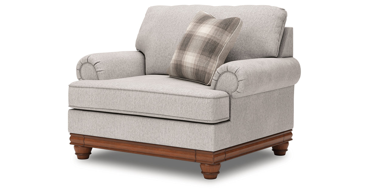 Clearbrooke Sofa, Oversized Chair and Ottoman from Ashley - Luna Furniture