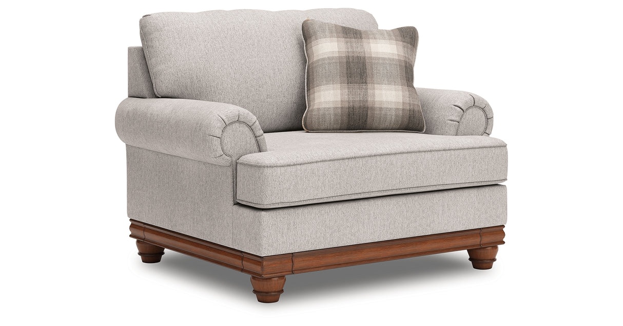 Clearbrooke Sofa, Oversized Chair and Ottoman from Ashley - Luna Furniture