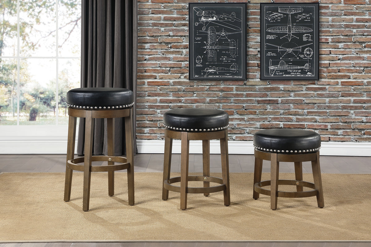 Sharon Gray 5-Piece Counter Height Set from Homelegance - Luna Furniture