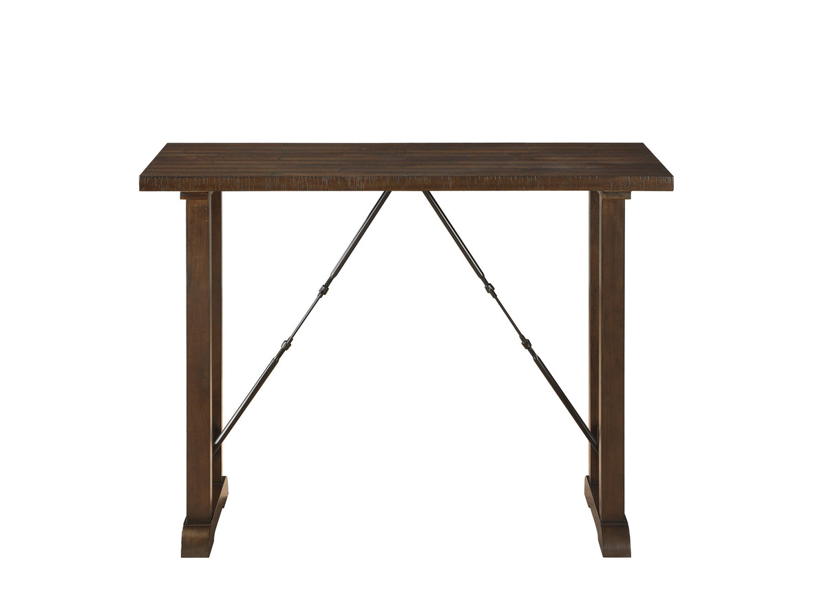 Auburndale Light Gray 5-Piece Counter Height Set from Homelegance - Luna Furniture