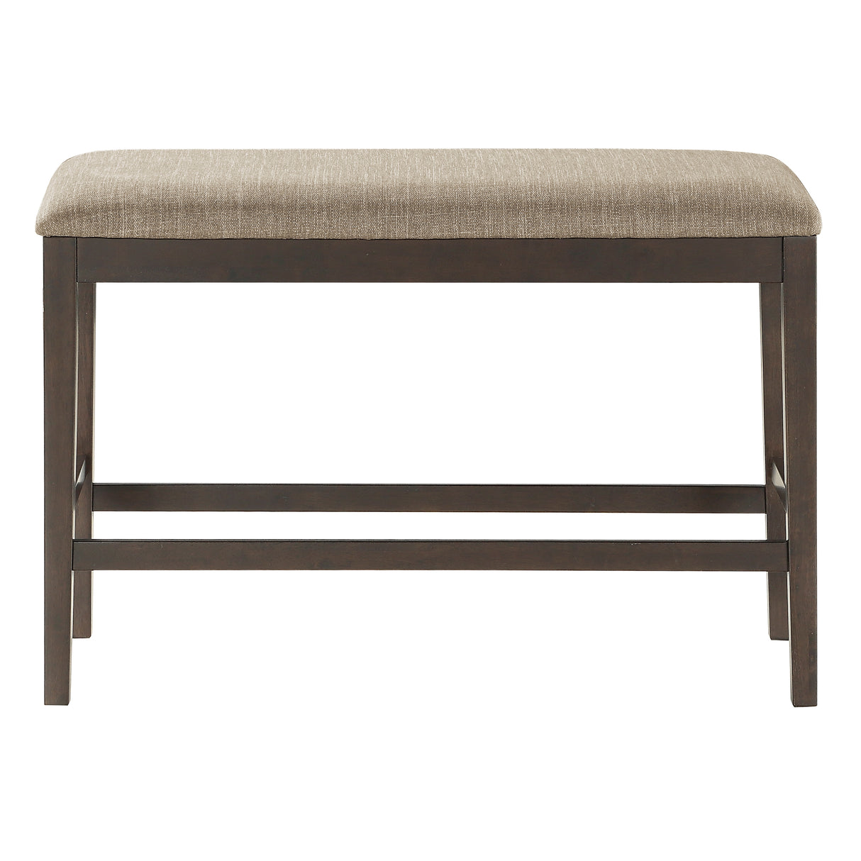 Balin Dark Brown 7-Piece Slat Back Counter Height Set from Homelegance - Luna Furniture